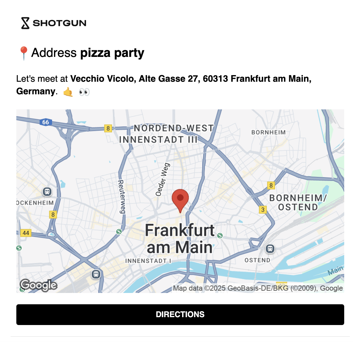 Set up a secret address for your event – Help Center